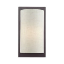 45230-92 Livex Lighting Brenton - 1 Light ADA Wall Sconce-11 Inches Tall and 6 Inches Wide-English Bronze Finish