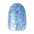 thumbnail image 3 of KISS Gel Fantasy Dreamdust Dreamdust, Press On Nails, grwm, Blue, Short Oval, 28 Count, 3 of 8