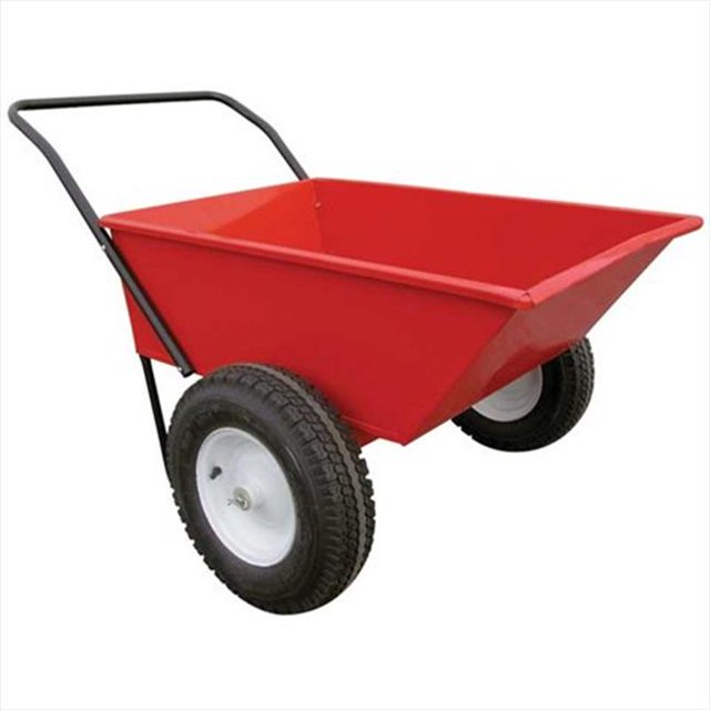 Wagon Tout Usage en Métal Rouge EZ-Haul