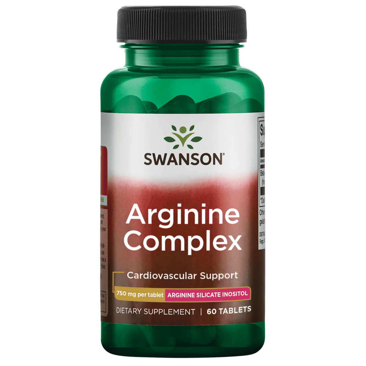 Swanson Arginine Complex 750 mg 60 Tablets