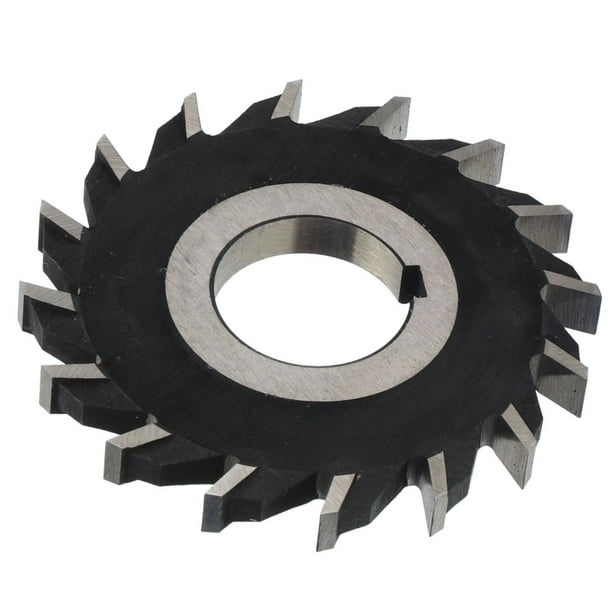 Fresa de cara, Fresa de 16 dientes Fresa de cara de dientes Disco de fresado de acero de alta velocidad Estética elegante