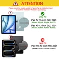 thumbnail image 2 of Funda ProCase para iPad Air 13 pulgadas M3 2025/M2 2024 - Azul, 2 of 8