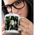 thumbnail image 2 of 3drose, Calla Lilies, a Cluster of Lovely White Calla Lilies, 15oz Mug, 2 of 6
