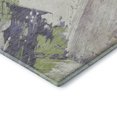 thumbnail image 3 of Addison Rugs Mayfield Premium Machine Washable Transitional Modern Aloe Runner Rug, 2'3" x 7'6", 3 of 5