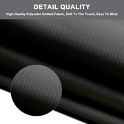 FANOTEK Auto Headliner Replacement Fabric Polyester Foam Backing for Car/Truck/SUV/RV Roof, Tube Packaging - Home Repair/DIY Headliner Material 40*60in,Black
