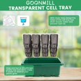 thumbnail image 3 of Bandeja Seed Starter con Grow Light GOONMILL, 5 paquetes, 3 of 7