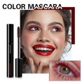thumbnail image 4 of Portable Colorful Mascara Lasting Smudgeproof Waterproof Eyelash Cosmetic Great Gifts For--bright Orange, 4 of 5