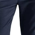 thumbnail image 5 of BXINGOHAI Mens Slim Fit Pants Casual Elastic Waistband Jogger Pants With Pockets Drawstring Athletic Pants 2024 Outdoor Running Pants Today Sales Navy,XXL, 5 of 6