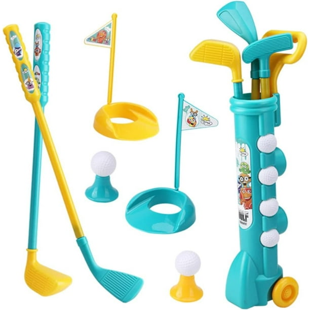 Pelotas de entrenamiento YEJLMXG 1 Juego 12 piezas Clubes para niños Juegos de práctica