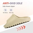 thumbnail image 5 of Cloud Slides for Women & Men Soft Recovery Pillow Slippers with Low Arch Support Comfortable Open Toe EVA Shower Shoes Summer Beach Pool Slide Sandals, 5 of 8