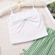 thumbnail image 5 of Vestido de Verano de Manga Corta para Niñas Color Sólido Blusa de Cuello Redondo Y Pantalones Cortos Set, Suave Transpirable Poliéster Vestido Casual para Niños Actividades Diarias, 5 of 8
