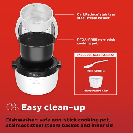 (MISSING ACCESSORIES) Instant Pot 12 Cup Multi-Grain Rice Cooker & Slow Cooker