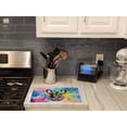 thumbnail image 2 of French Bulldog Hippie Dawg Glass Cutting Board Large 12 in x 15 in, 2 of 5