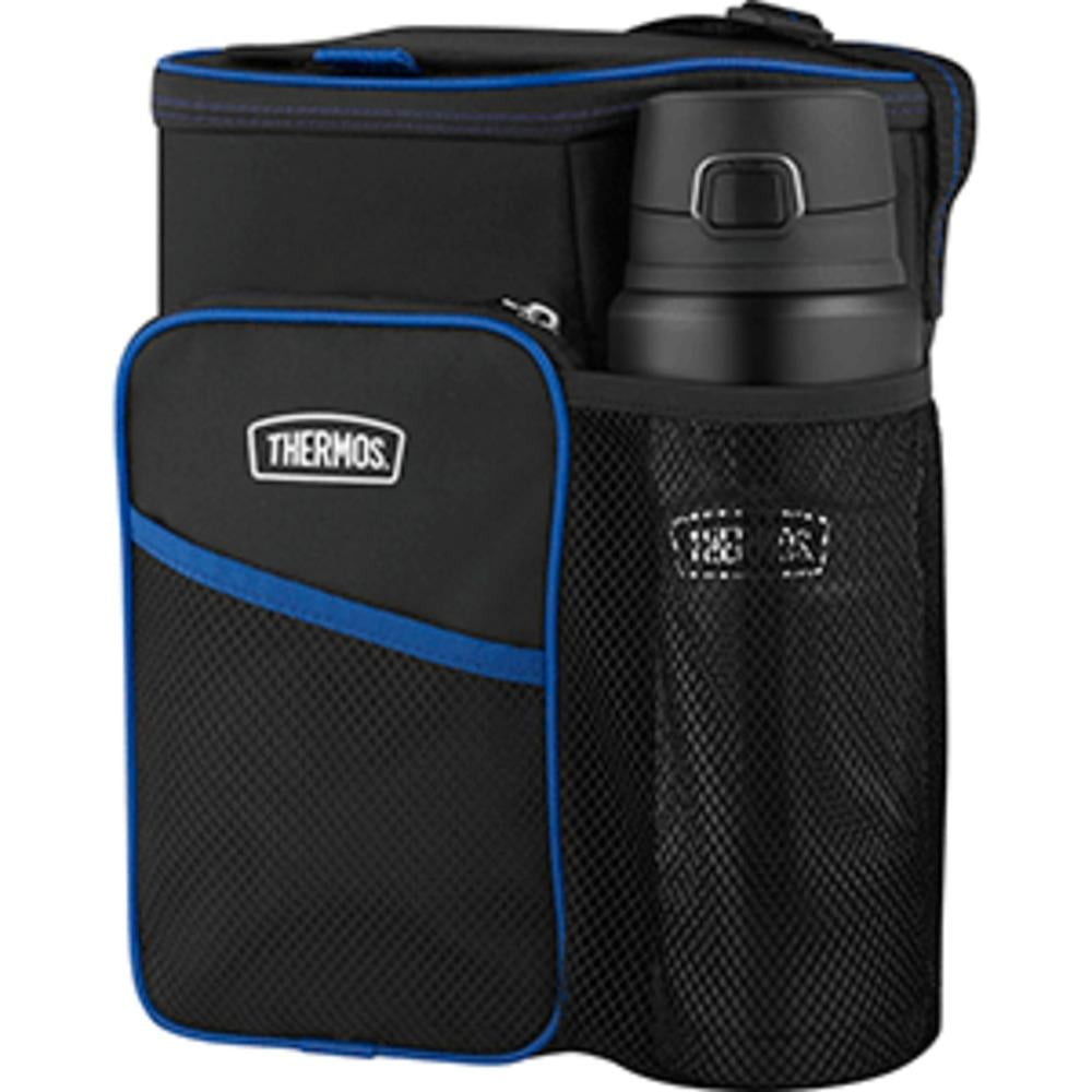 Thermos Lunch Lugger Cooler W/stainless King Direct Drink Bottle Set