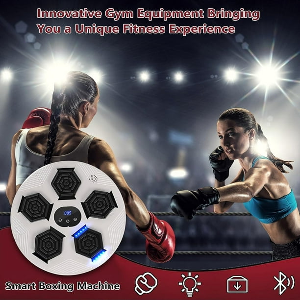 Annuodi Music Boxing Machine Electronic Boxing Training Equipment With Boxing Gloves Multi Mode Training For Varied Workouts Boxing Punching Trainer For Boxing Training And Practice Walmart Business S...