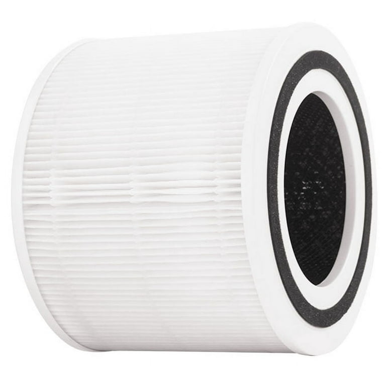3-in-1 True HEPA Replacement Filter Compatible with Core 300 Air Purifier  P350 Core 300-RF, 2 Packs 