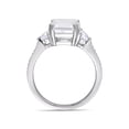 thumbnail image 3 of Everly Women's Topaz and Diamond Sterling Silver Ring, 3 of 6