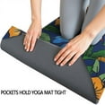 thumbnail image 3 of Pioneer Flower Floral Print Pattern Hot Yoga Mat Towel Non Slip for Hot Yoga - Quick-Drying Yoga Mat Cover with 4 Corner Pockets with Travel Bag - Hot Yoga Towel Non Slip 70"x26", 3 of 6