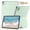 Green, variant on Allytechgroup Slim Case for Apple iPad Air 13 Inch 2025/2024 M3/M2, PU Leather Acrylic Back Cover Dual Angle Stand Shockproof Protective Case Shell for iPad Air 13", Blue