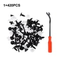 thumbnail image 4 of 421 Pieces Universal Car Trim Rivets Push Clip Kit with Push Clip Kit Auto Body Fasteners Good Fixation Mixed Car Body Push Retainer Fender Clips, 4 of 7