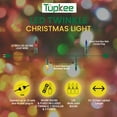 thumbnail image 5 of Christmas LED Random Twinkle Lights - 16 of 100 Bulbs Twinkle - LED Multicolor Christmas Tree Lights - Indoor Outdoor  24.75 Feet Light String, Sparkling Twinkling Holiday Decor, 5 of 8