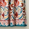 thumbnail image 4 of Lush Decor 16T000580 Clara Room Darkening Window Curtain Panel Set, 63" x 52", Yellow/Gray, 4 of 5