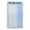 BL4, variant on Multi-purpose Memo Checklist Pad 5'''' Adjustable My Chores Checklist Board for Car Home Classroom Wall