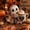 #02, variant on Little Ghost's Cozy Halloween DIY Patchwork Kit, Cute Ghost Plush Sewing Craft Kit with Pre-Cut Fabric and Accessories, Handmade Halloween Decor Project for Adults, Beginner Craft Set (#03)