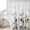 Blue, variant on Red Spring Floral Shower Curtain, Waterproof Shower Curtains for Bathroom, Elegant Pastoral Flowers Watercolor Washable Fabric Bathtub Curtain Set Bath Decor with 12 Hooks Long 72"x84"