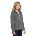 thumbnail image 4 of Port Authority Ladies Microfleece Jacket-XL (Pearl Grey), 4 of 8