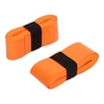 thumbnail image 3 of unidades de fundas para baquetas, antideslizantes y absorbentes del sudor, de PU, color naranja, 3 of 14