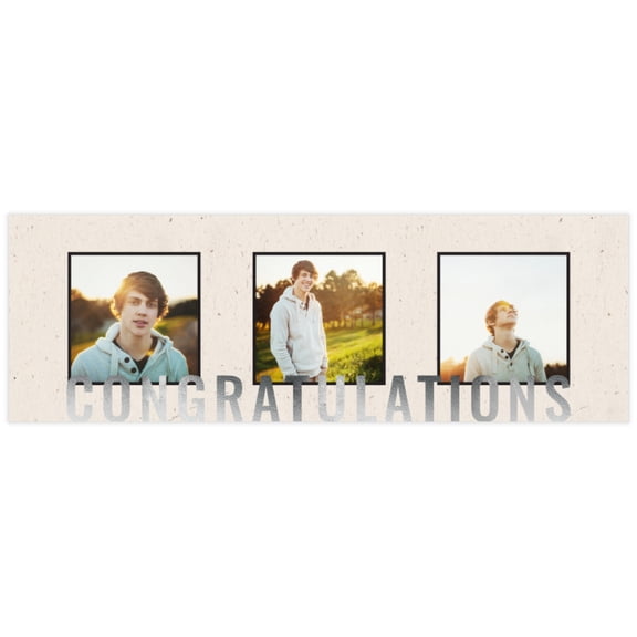 Custom 2x6 Photo Banner Personalized Event & Celebration Banner