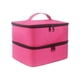thumbnail image 1 of Soidarity Aspecto elegante: organice y almacene la colección de esmaltes de uñas con facilidad y bolsa de transporte para esmaltes de uñas. Juegos de manicura Rosa roja, 1 of 6
