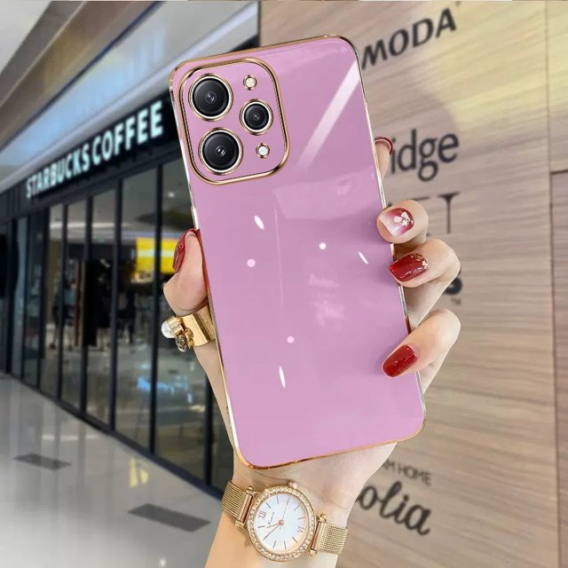 Funda Redmi 12/12C/10C/9C/10A/9T/10 Borde Recto Funda De Teléfono De Moda ZB