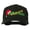 Black, variant on Merry Christmas Santa Hat Embroidered Cap - Black OSFM