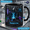 Black, variant on Coffee Mug Neon Science Lab DNA Microscope Ceramic Desk Coffee Cup for Researchers