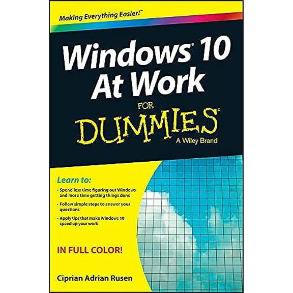 Pre-Owned Windows 10 at Work for Dummies (Paperback) 1119051851 9781119051855