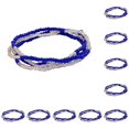 thumbnail image 3 of Qarigey Cuentas Cadena de cintura Estilo simple Vestido de niñas Adorno Vestir en la playa al aire libre Cadenas para el vientre Joyas para el cuerpo Tipo 27 10piezas Qarigey CBP390931, 3 of 6