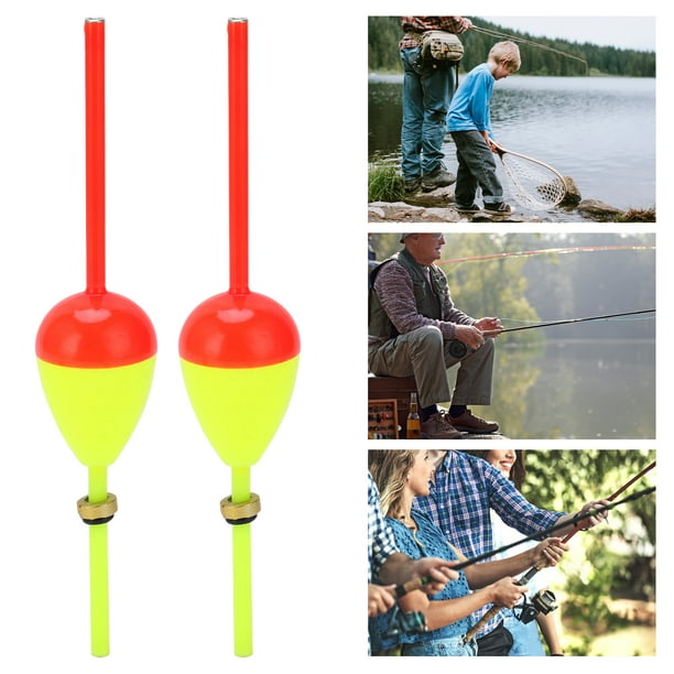 Peahefy Fishing Buoy Fishing Equipment Fishing Floats And Bobbers Oval  Stick Floats Weighted Slip Bobbers For Crappie Bass Trout