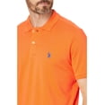 thumbnail image 3 of Remera Polo para Hombre U.S. Polo Assn. de Algodón Madras Naranja Talle M, 3 of 3