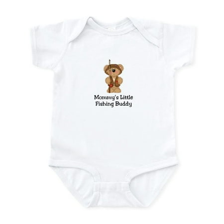 

CafePress - Mommy s Fishing Buddy Infant Bodysuit - Baby Light Bodysuit Size Newborn - 24 Months
