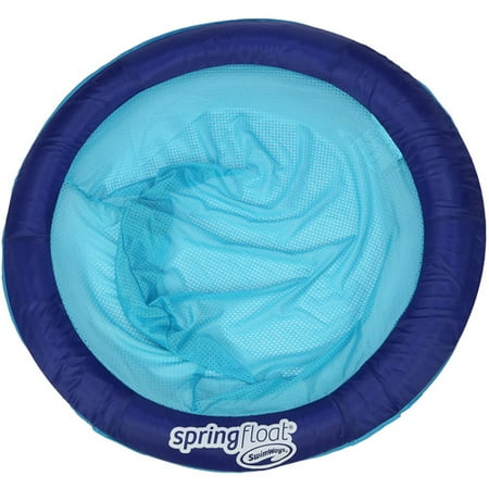 SwimWays Spring Float Papasan, Blue - Walmart.com
