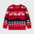 thumbnail image 2 of gcong Winter Boys Christmas Sweater Cartoon Crewneck Pullover Knitted Sweater For Holiday Festive Season, 2 of 4