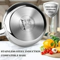 thumbnail image 4 of Duxtop Whole-Clad Tri-Ply Stainless Steel Stir-Fry Pan Kitchen Induction Cookware 10 Inches, 4 of 7