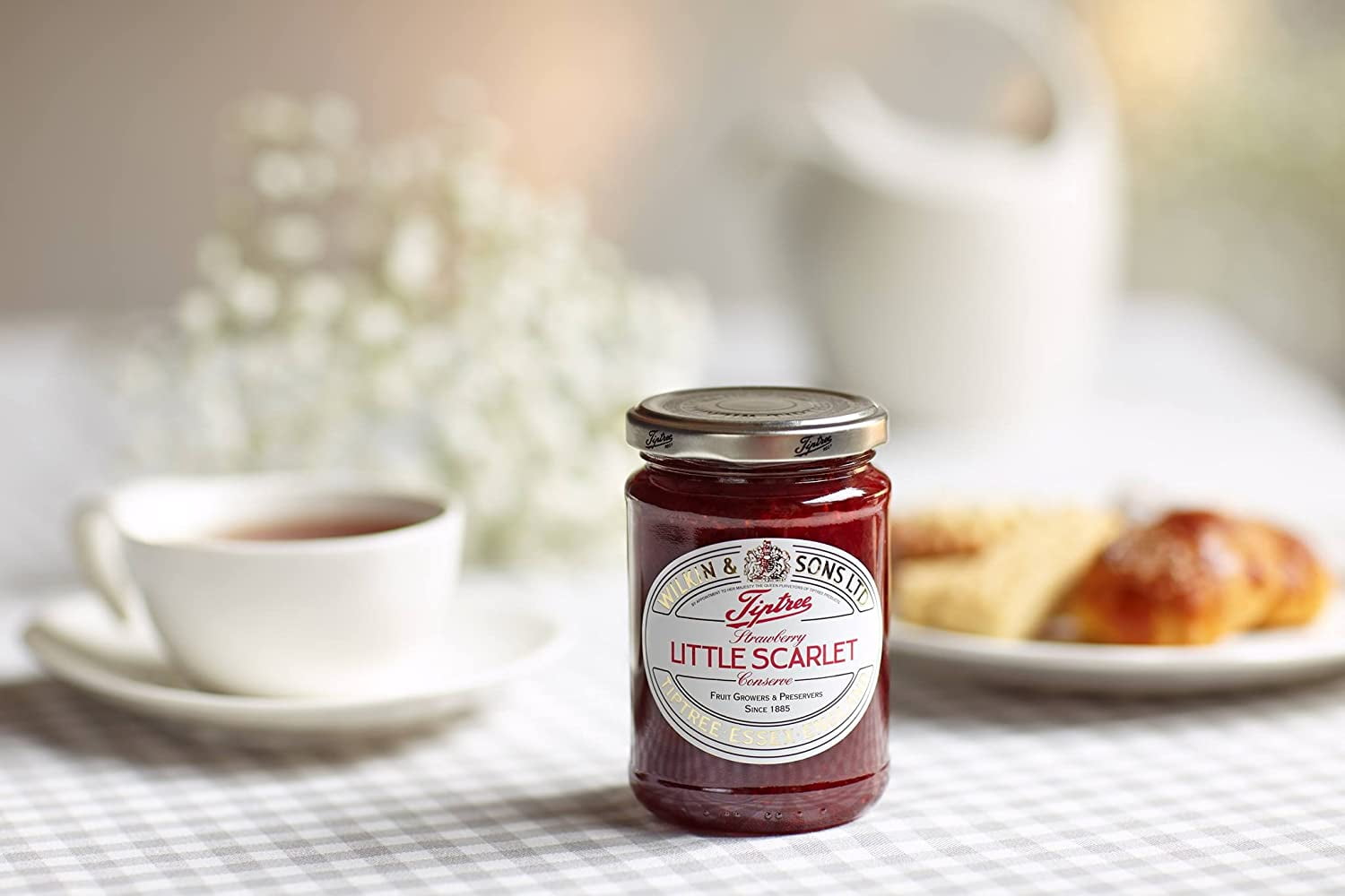Tiptree Little Scarlet Strawberry Conserve 12 Oz Jar