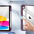 thumbnail image 4 of Funda TimoVo para iPad 11.ª generación de 11 pulgadas 2025 con soporte para lápices, 4 of 8