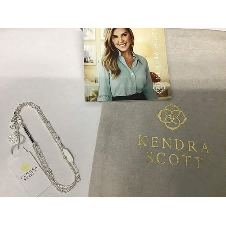 Kendra Scott Fern Multi Strand Bracelet in Silver Metal