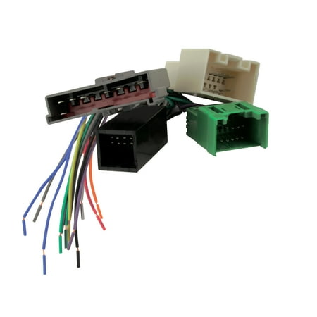 Scosche FDK106 Wiring Harness Compatible w/ Select 1988-11 Ford, Lincoln, Mazda, Mercury & Nissan