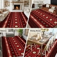 thumbnail image 6 of Red Black Boho Area Rugs Collection 8'x10', Vintage Ethnic Tribe Abstract Art Retro Non Slip Indoor Rectangle Throw Runner Rug Floor Mat Carpet for Living Room Dining Table Bedroom Nursery, 6 of 9