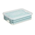 thumbnail image 2 of Nomeni Ice Cube Mold Mini Ice Tray With Lid Freezer 3 Packs Upgraded To 123X3 Small Circular Ice Tray For Easy Release Mini Ice Maker Crushed Ice Tray For Cool Coffee Drinks, 2 of 6